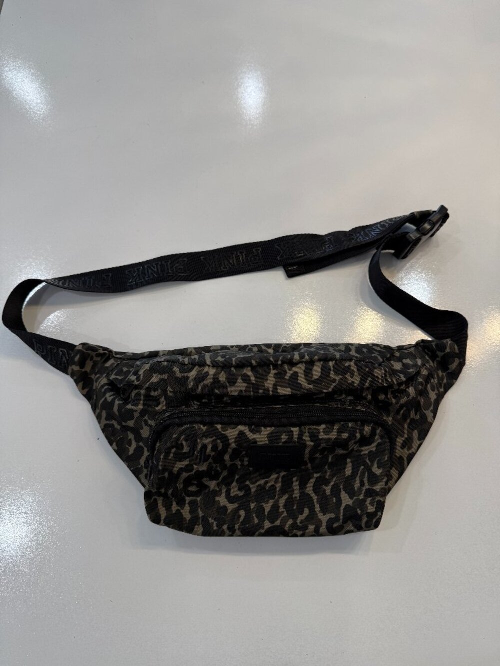 Victoria's Secret PINK Oversized Camo Belt Bag Crossbody Pack Fanny Pack